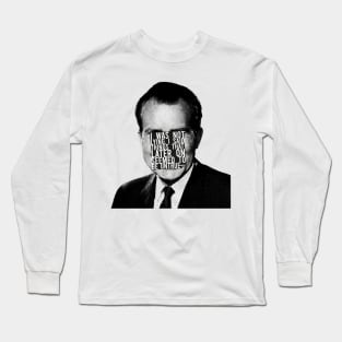 Potus series Richard Nixon Long Sleeve T-Shirt